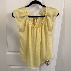 Lauren Conrad yellow shirt - size small